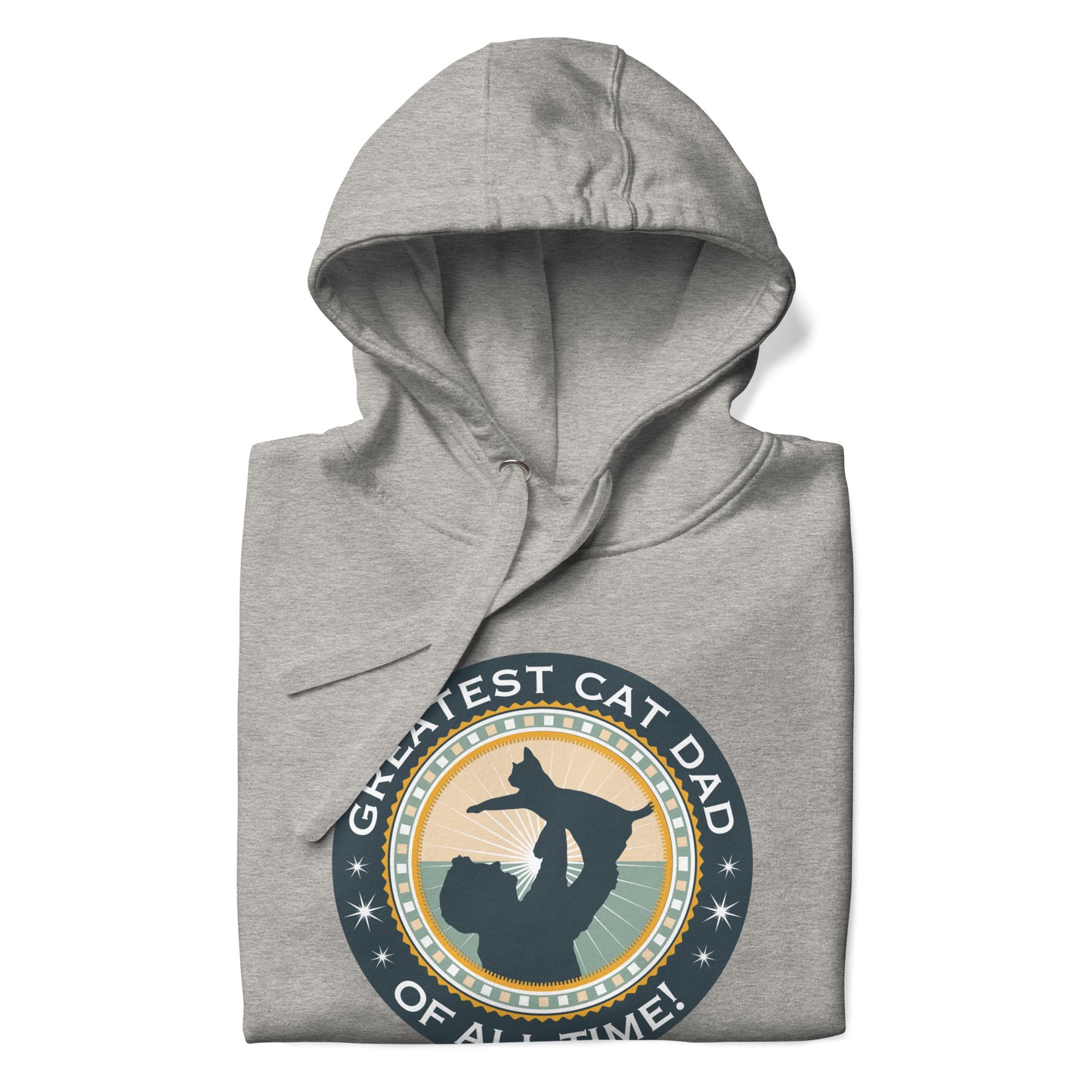 Greatest Cat Dad of All Time - Unisex Street Hoodie