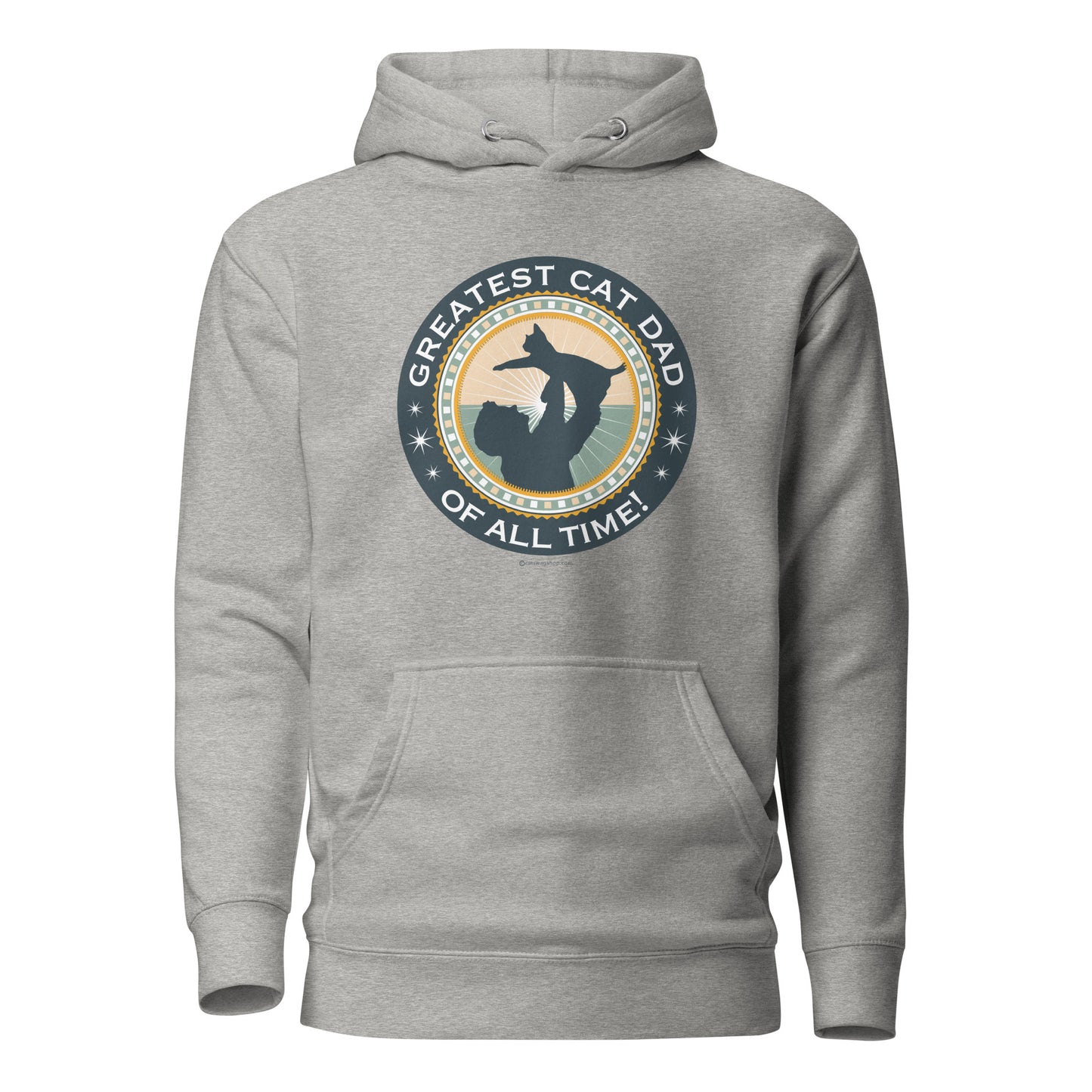 Greatest Cat Dad of All Time - Unisex Street Hoodie
