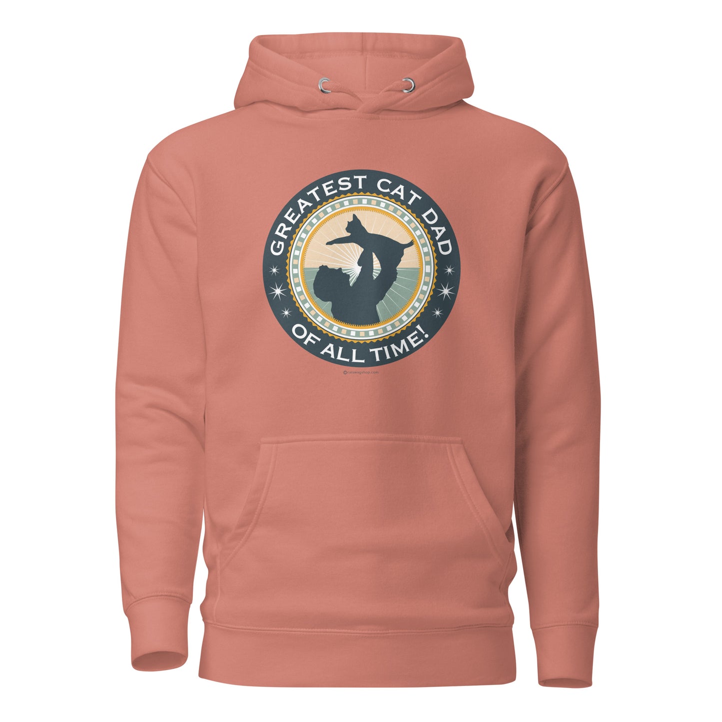 Greatest Cat Dad of All Time - Unisex Street Hoodie