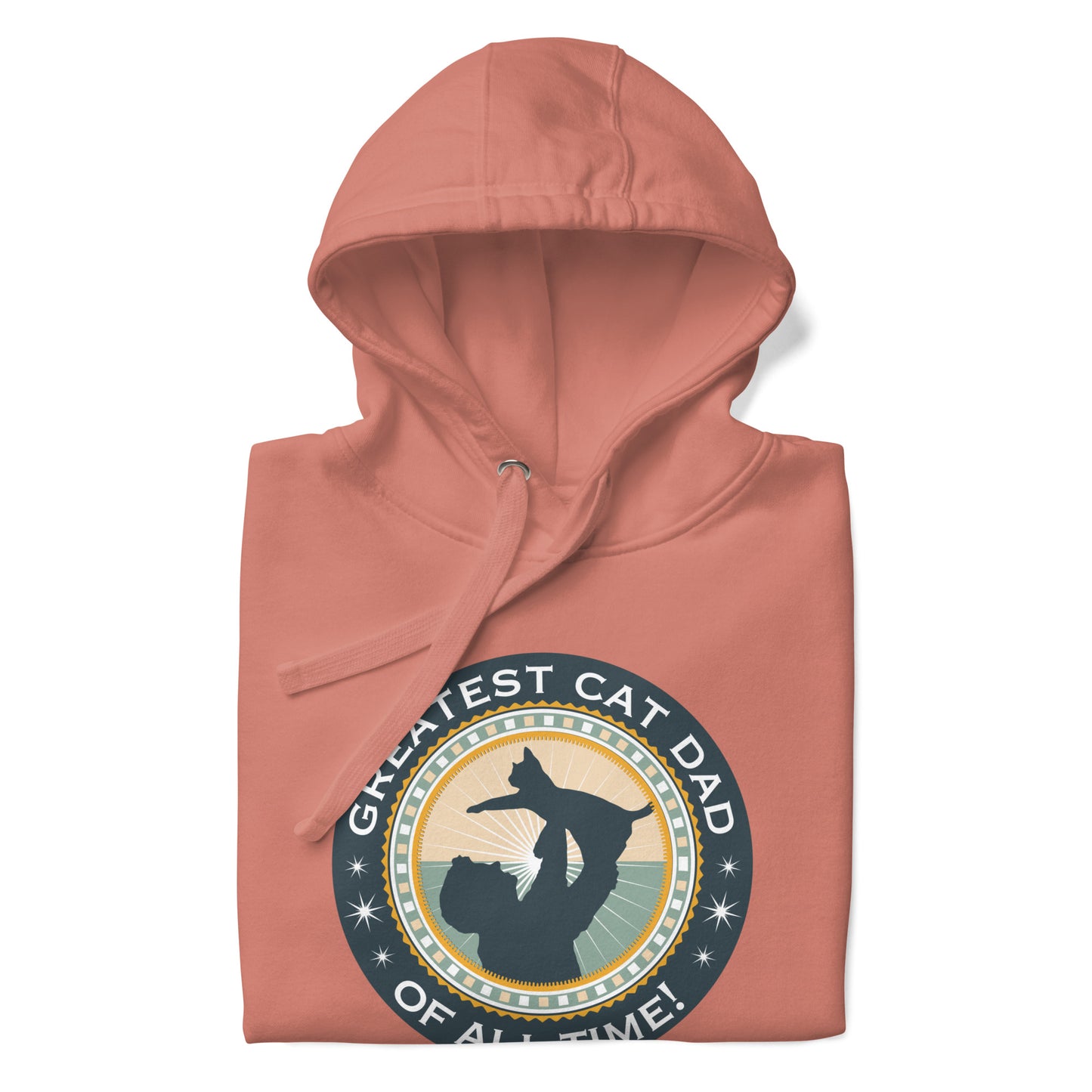 Greatest Cat Dad of All Time - Unisex Street Hoodie