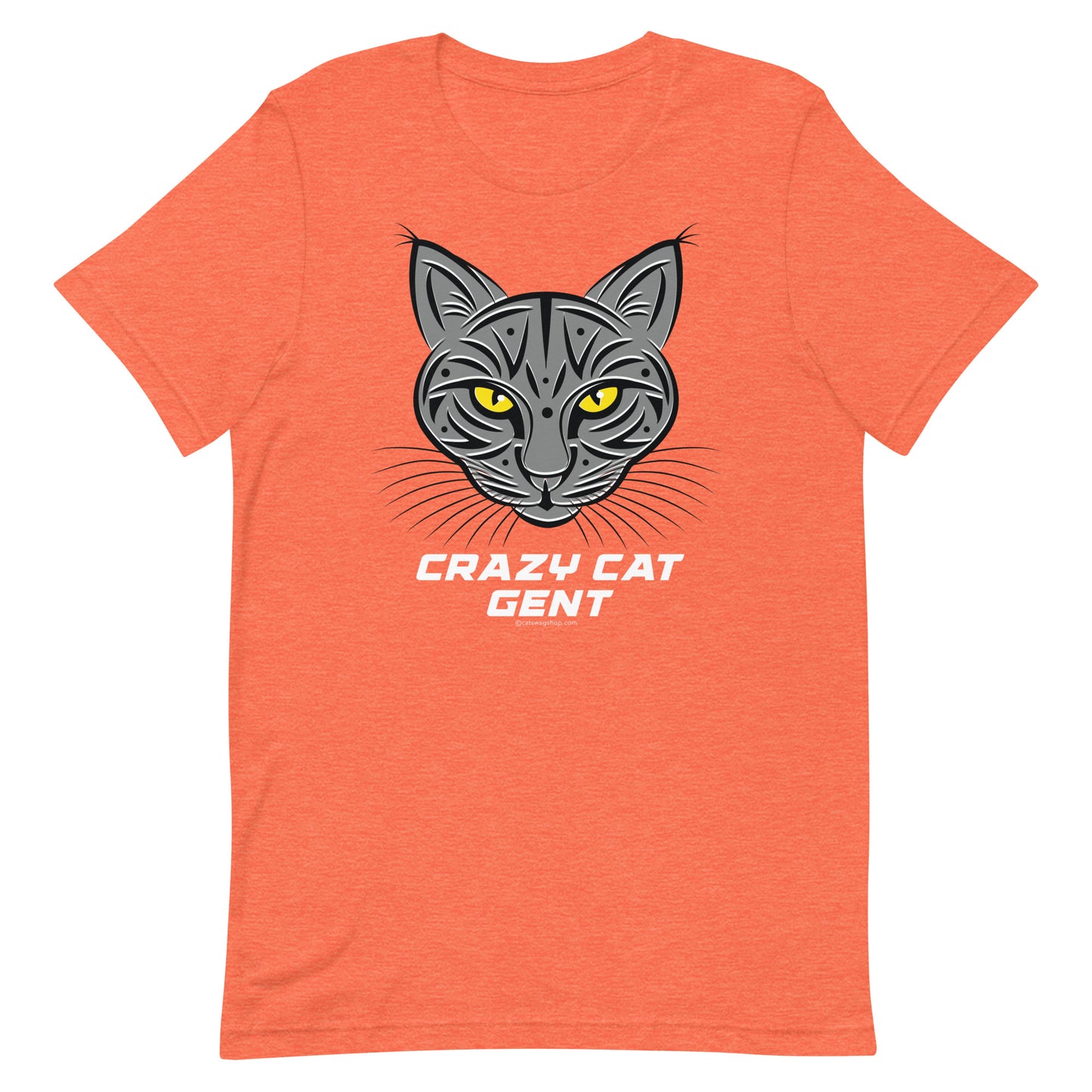 Crazy Cat Gent - Unisex t-shirt