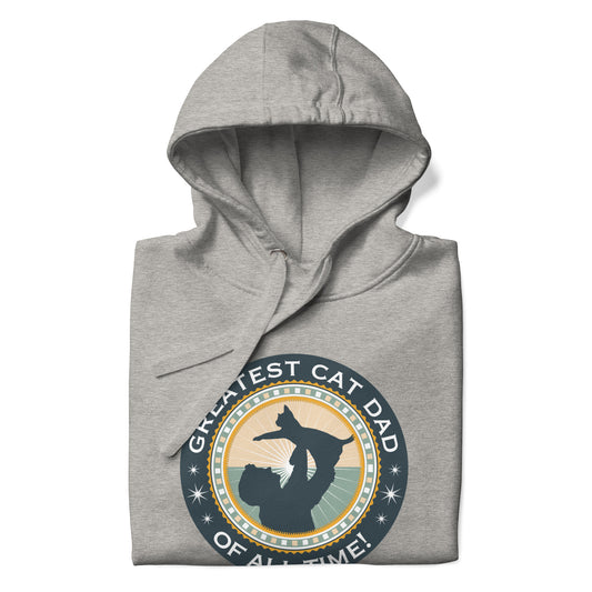 Greatest Cat Dad of All Time - Unisex Street Hoodie