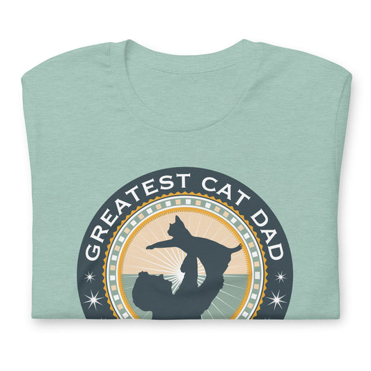 Greatest Cat Dad of All Time - Unisex t-shirt