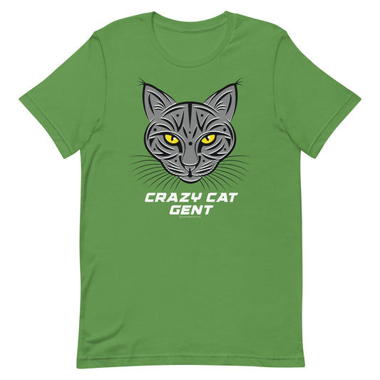 Crazy Cat Gent - Unisex t-shirt