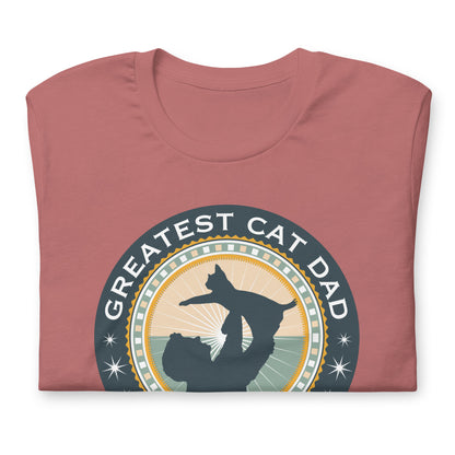 Greatest Cat Dad of All Time - Unisex t-shirt